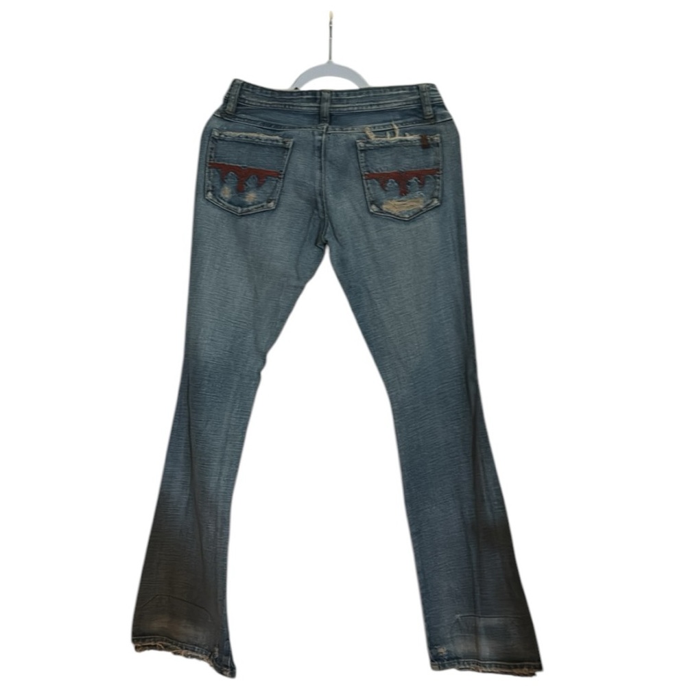 BUFFALO by David Bitton Distressed Blue Jeans for Women